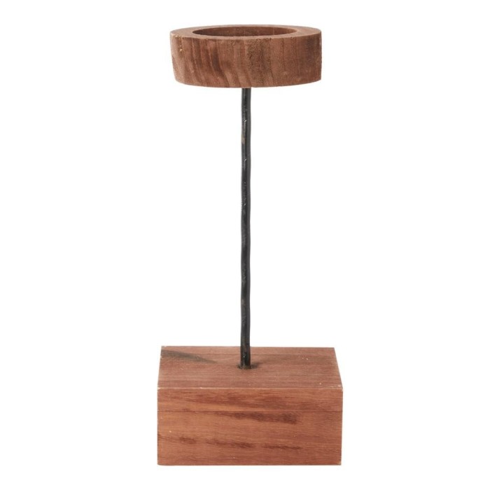 PORTACANDELA LEGNO H30 HOT PIN